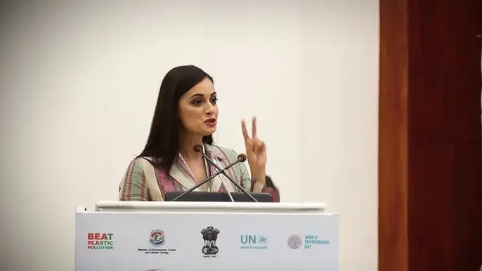 Dia Mirza, India's UN Environment Goodwill Ambassador, actively promotes conscious environmentalism. She has been actively promoting small things people can do to protect the environment, to the point where she is doing so on a worldwide scale. She represents the Wildlife Trust of India, a youth-focused initiative of the Swachh Bharat Mission and is a part of the Sanctuary Nature Foundation as well. Dia has revolutionised the way people view their daily lives and the little actions that may have a significant impact, from garbage segregation to sustainable fashion.